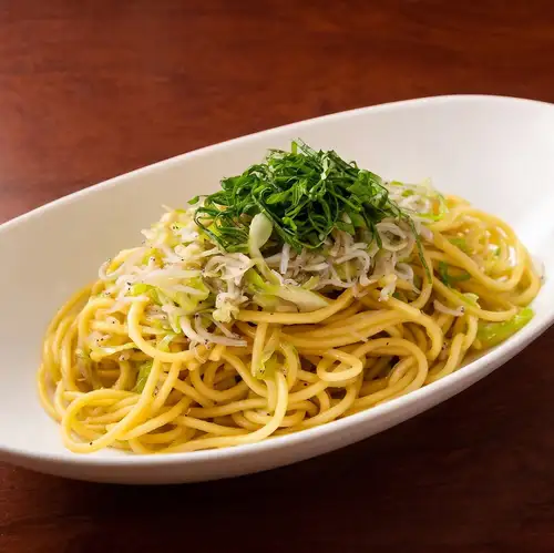 大葉香るしらすの和風パスタ