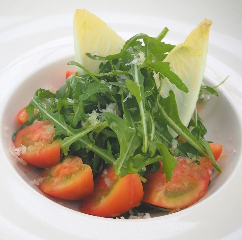 Tomato and celeriac salad