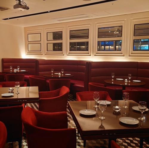 The spacious store is well ventilated