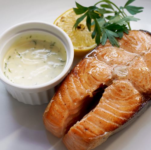 호쾌한! 애틀랜틱 연어 스테이크