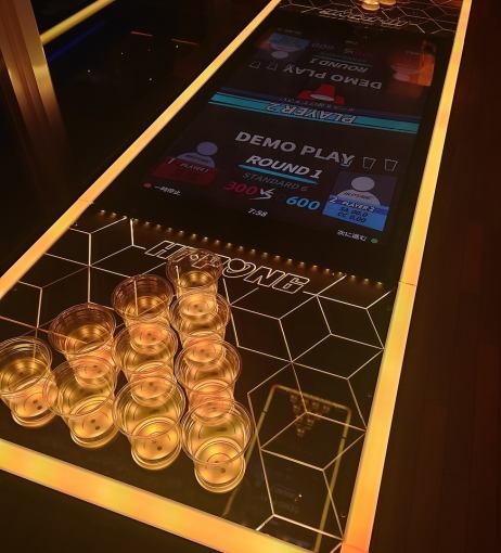 [Oven-baked pizza + finger food + free flow 120 min] Beer Pump Run [All-you-can-play beer pong within the time limit]