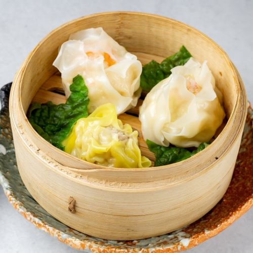 三种来自仓库的烧麦