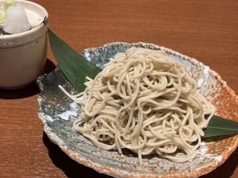 最後一道是蕎麥麵