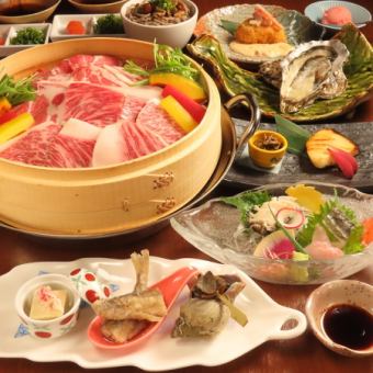 【生ビール付き飲み放題120分】春の宴会コース