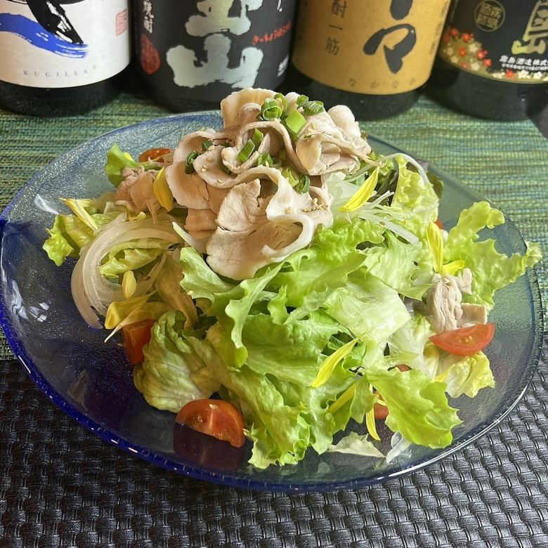 pork shabu sesame salad