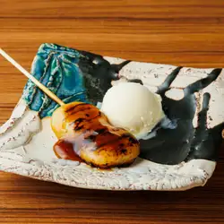 炭焼みたらし団子－バニラアイス添え－