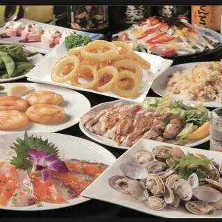 【地鶏コース】コスパ抜群!2H飲放+鮮魚カルパッチョや特製鶏ステーキ等絶品メニュー(全9品)