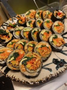 Very popular! Gimbap with 589 ingredients