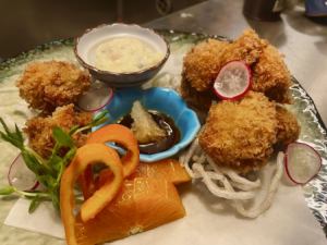 fried oysters