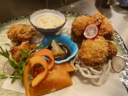 fried oysters