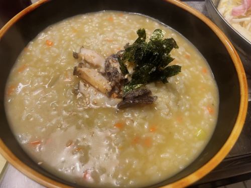 Abalone porridge