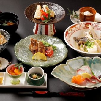 【120分飲み放題付】各種宴会に◎旬食材と季節の逸品を味わう『お一人様5,500円コース』全7品