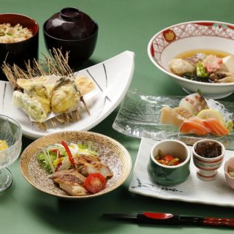 【ムスリム和食】お造り3種盛りやチキンステーキを味わう「ザーラ禅コース」《全8品》5,500円