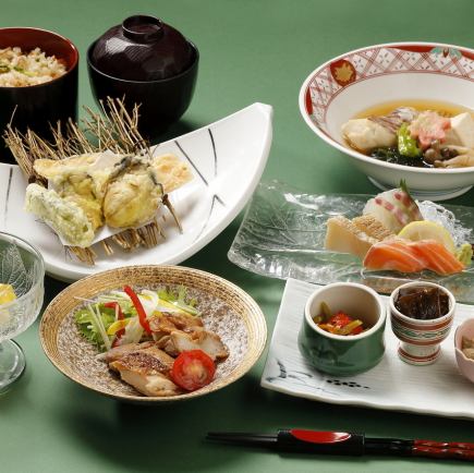 【ムスリム和食】お造り3種盛りやチキンステーキを味わう「ザーラ禅コース」《全8品》5,500円