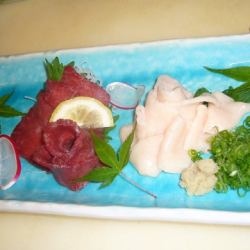 High-quality horse sashimi