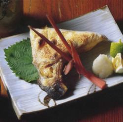 Grilled Amberjack Collar