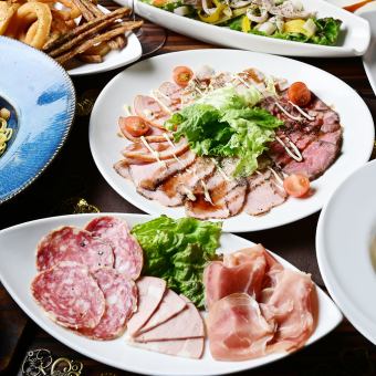 【プレミアムコース】全8品飲み放題120分付き5200円(税込)