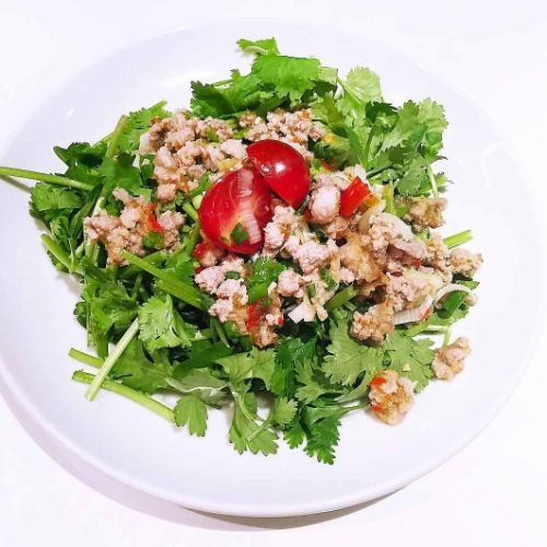 Fresh herb coriander salad “Yum Coriander”