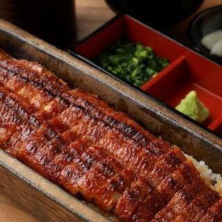 菊川＆名古屋のW名物【蒲焼き一本ひつまぶし】＋１ドリンク