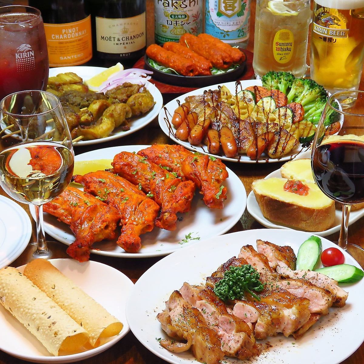 可以品嚐正宗民族料理和日本料理的亞洲居酒屋！