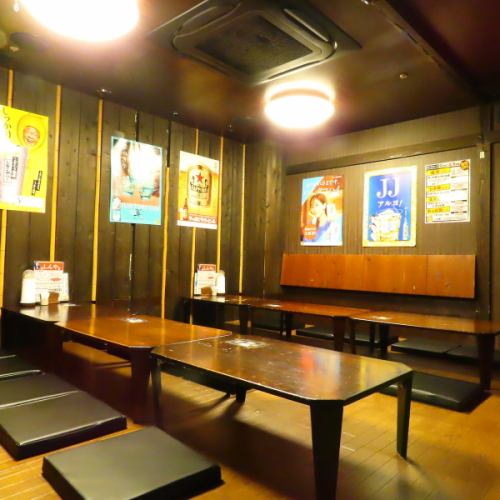 ゆったり落ち着ける小座敷