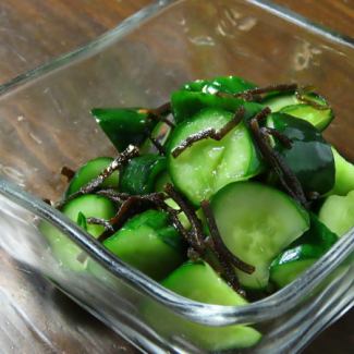 きゅうりこんぶ/きゅうりゆかり/きゅうりゴマ