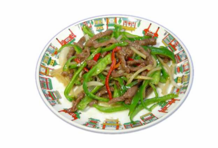 青椒牛肉絲