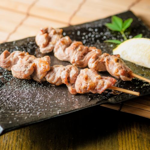 薩摩地鶏の串焼き各種