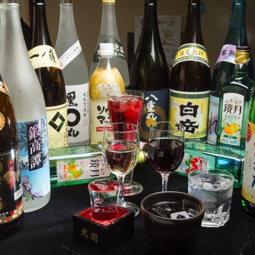 豊富なドリンクメニューもございます