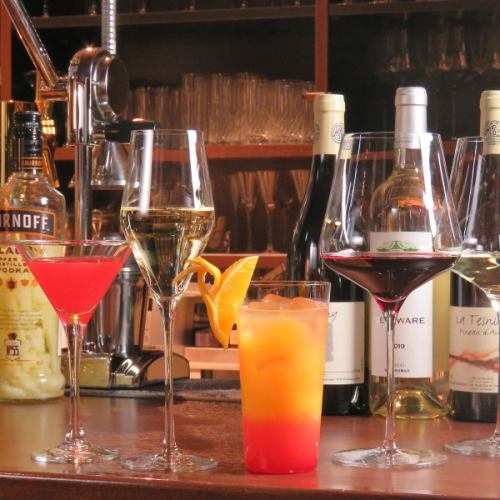 We have a wide selection of authentic drinks♪