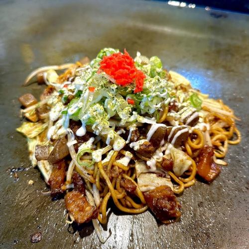 神戸名物!ぼっかけ焼きそば
