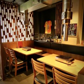 A 5-minute walk from JR Hachioji Station♪Enjoy a yakiniku banquet in a calm and spacious restaurant.Corporate banquets, welcome and farewell parties, girls' night out, and other large gatherings are also OK!