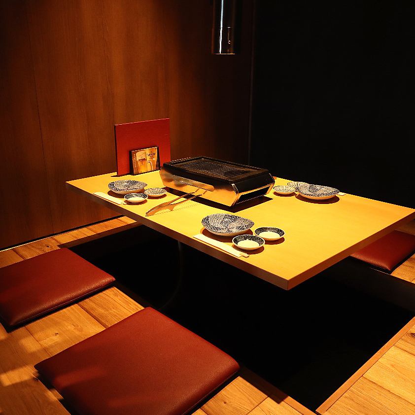 少人数でもご利用可能な個室も完備!接待等でご利用下さい♪