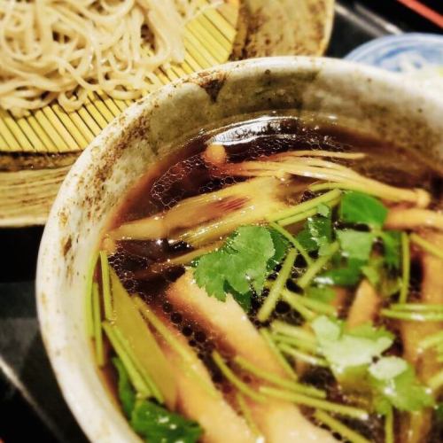 カレー南蛮つけ蕎麦