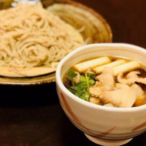 遠州夢ポークつけ蕎麦