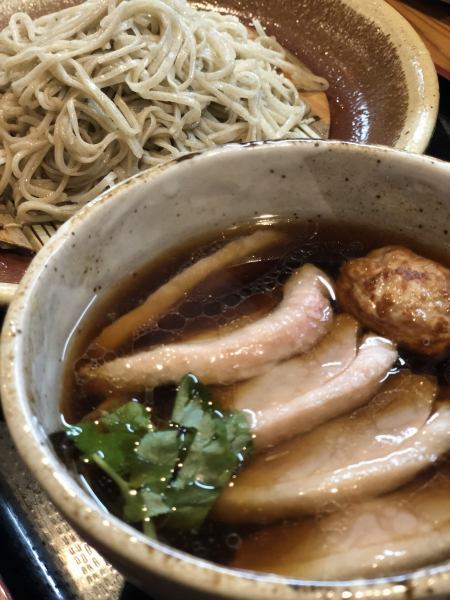 鴨汁つけ蕎麦