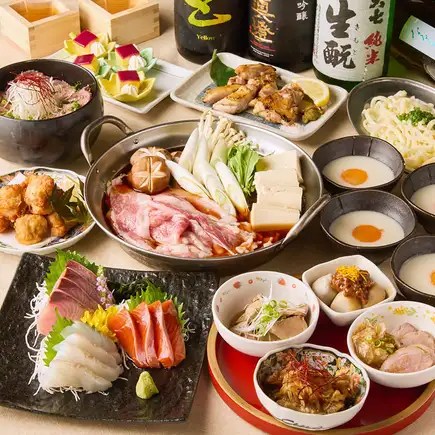【3時間飲み放題】町田屋 『極みの肉宴会コース ～寒月～』〈8品〉6000円