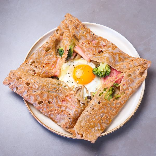 【コンプレットA・B 本場ブルターニュ定番ガレット】各種単品1,520円 放題セット1,920円(税込)