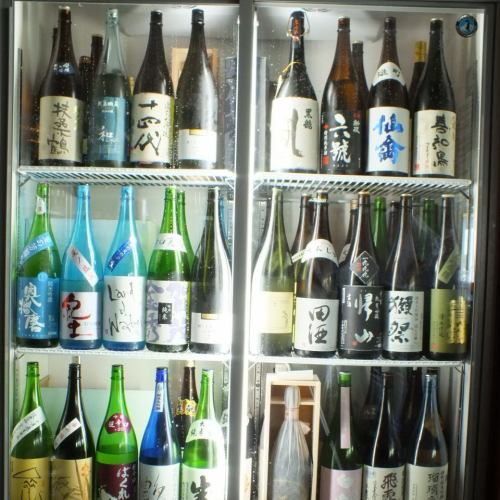 The famous sake from all over Japan ★