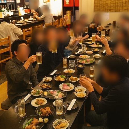 楽しくご宴会！貸切もOK!