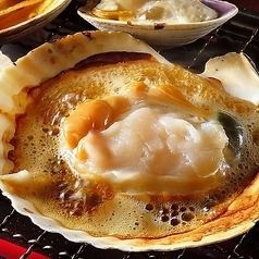 殻付きホタテが食べ放題！