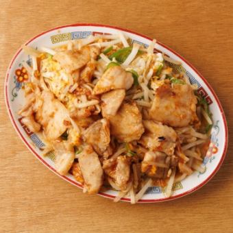 肉モヤたま炒め