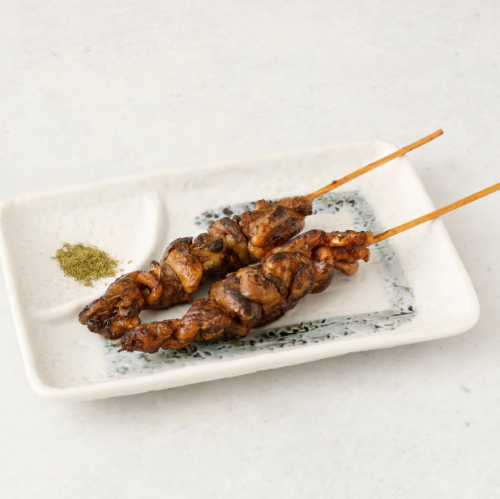 お酒のアテに最高な一品　【うなぎの肝串】