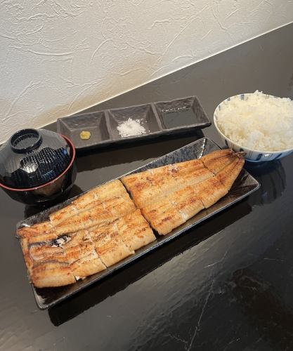 白焼き定食極上