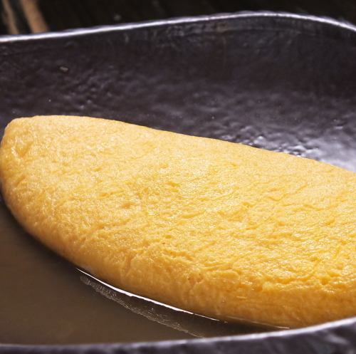 Akashi-style plain omelet using dragon eggs