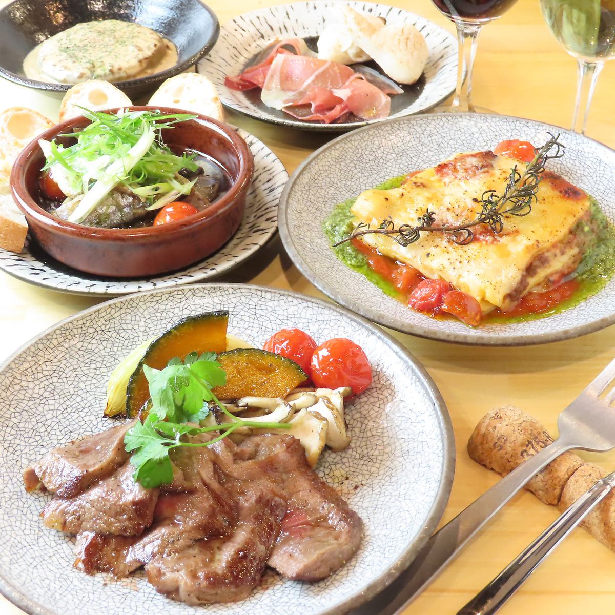 蕨で和×伊の創作料理を味わうなら"タチノミハジメ"!8名様以上で貸切利用もOK◎