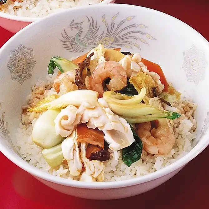 中華丼 B — 中国四川料理 又来軒 岡山駅前店
