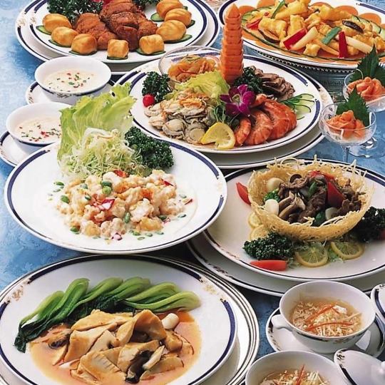 【120分飲み放題付|人気No.1宴会コース】~フカヒレスープと本格麻婆豆腐《全10品》~歓送迎会に