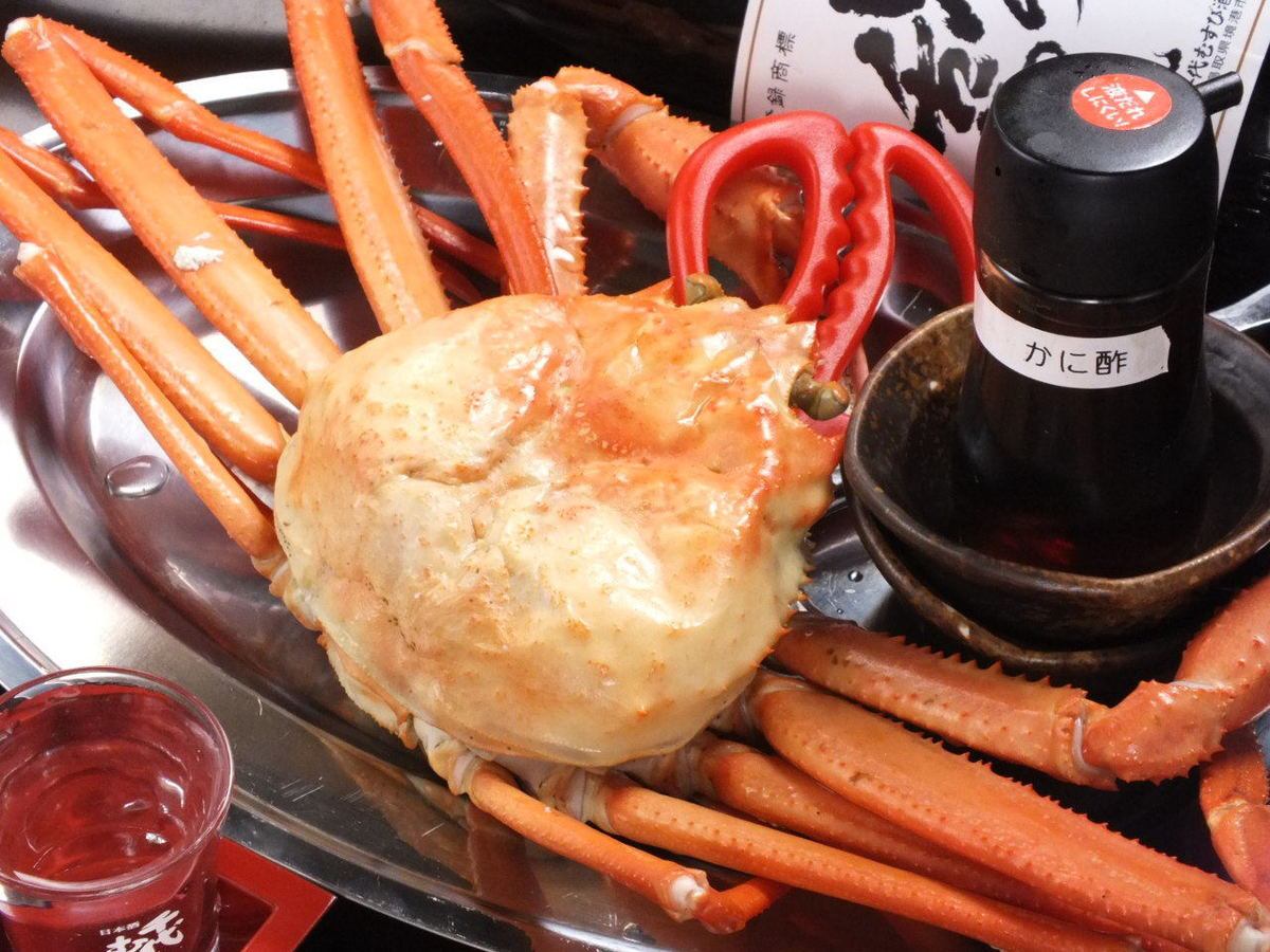 [Grilled snow crab] Directly delivered from Sakaiminato, Tottori! Super fresh!!