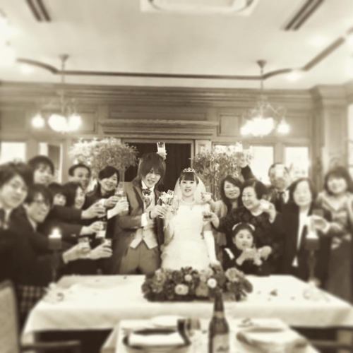 結婚式、２次会